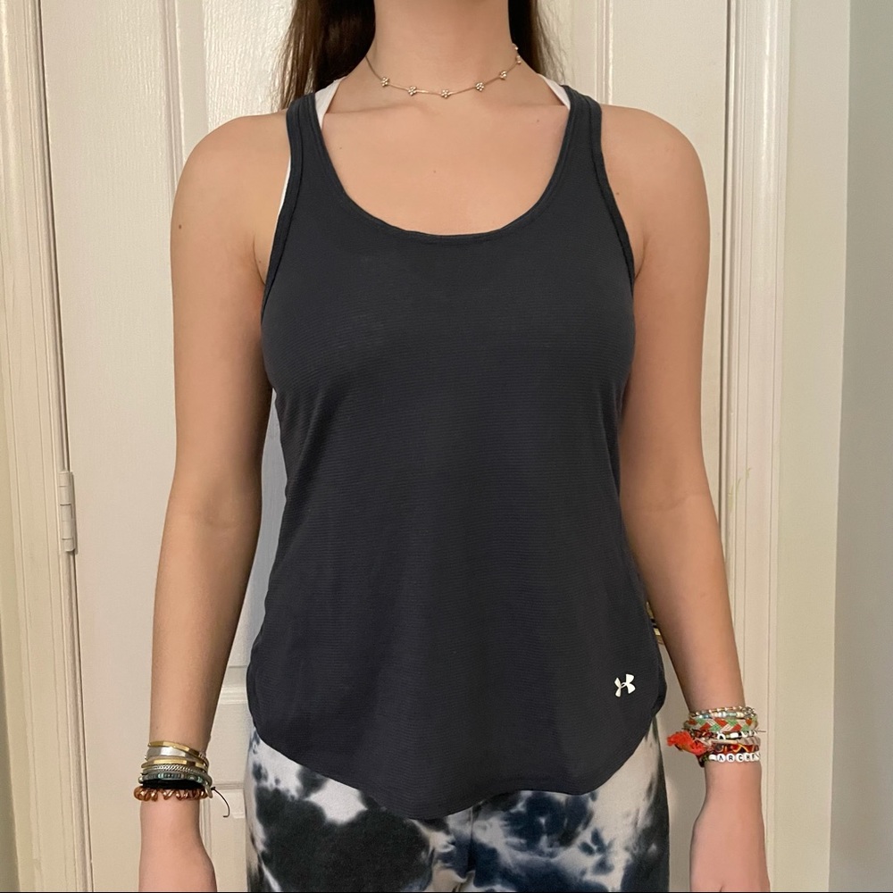 Under Armor Grey Workout Tank Top